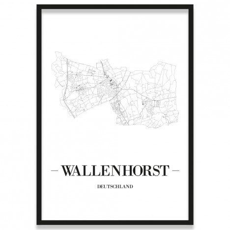 Wallenhorst Stadtplan Rahmen