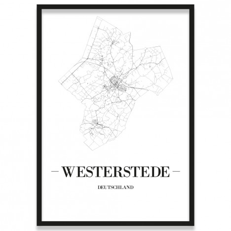 Stadtposter Westerstede Rahmen