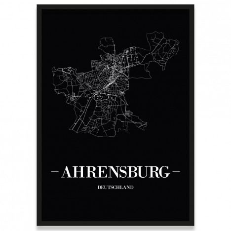 Stadtposter Ahrensburg