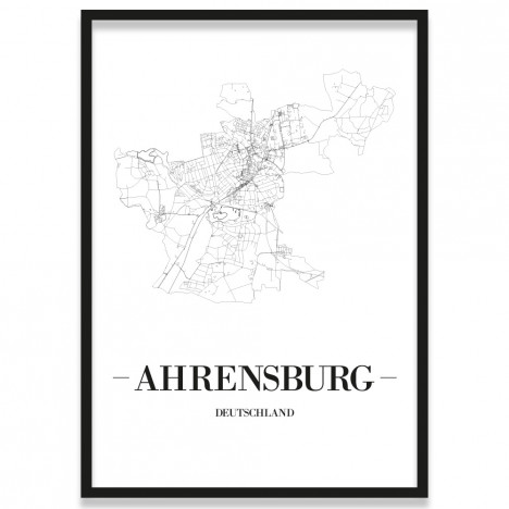 Stadtposter Ahrensburg