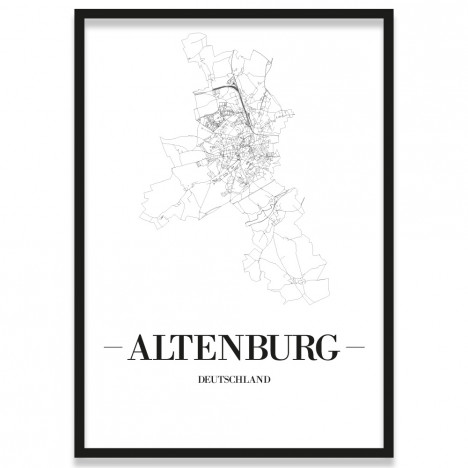 Stadtposter Altenburg