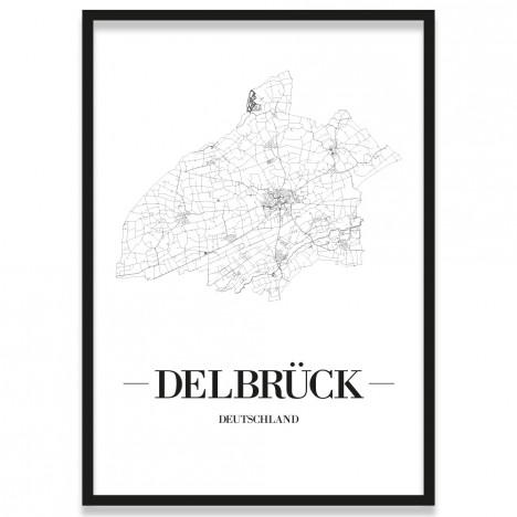 Stadtposter Delbrück