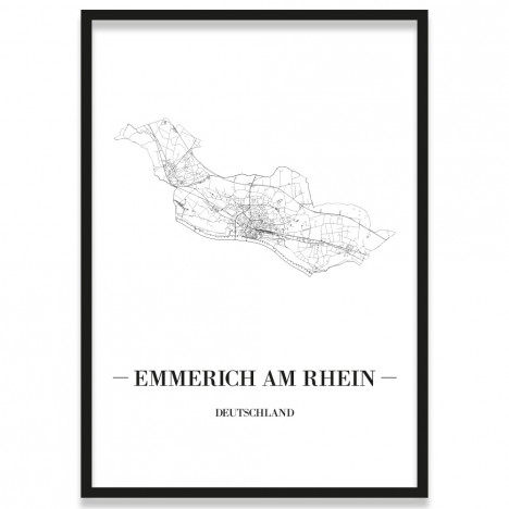 Stadtposter Emmerich am Rhein