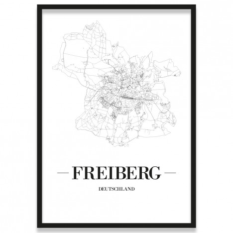 Stadtposter Freiberg
