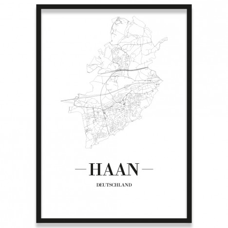 Stadtposter Haan