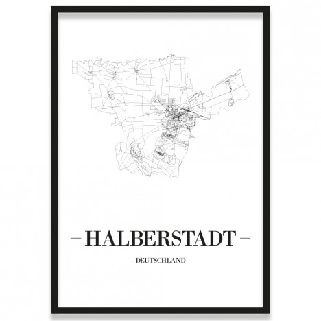 Stadtposter Halberstadt
