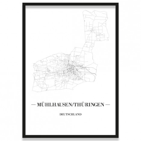 Stadtposter Mühlhausen