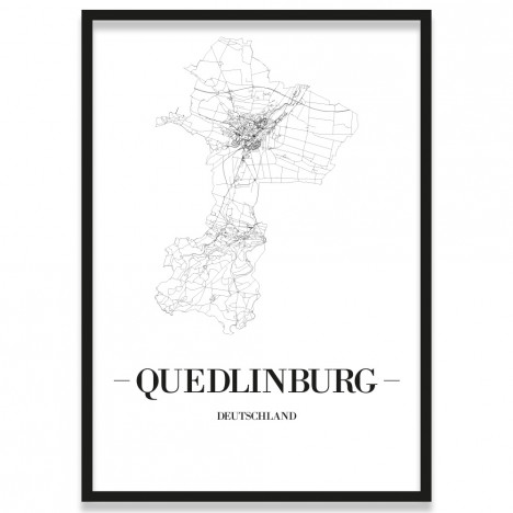 Stadtposter Quedlinburg