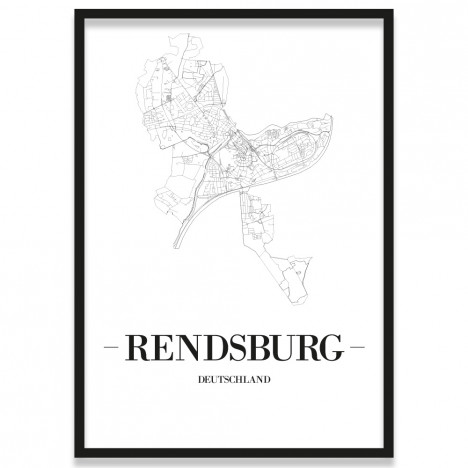 Stadtposter Rendsburg