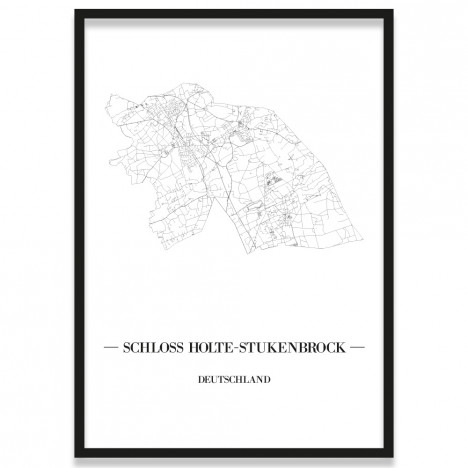 Stadtposter Schloss Holte-Stukenbrock