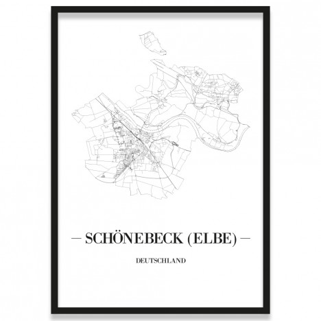 Stadtposter Schönebeck (Elbe)