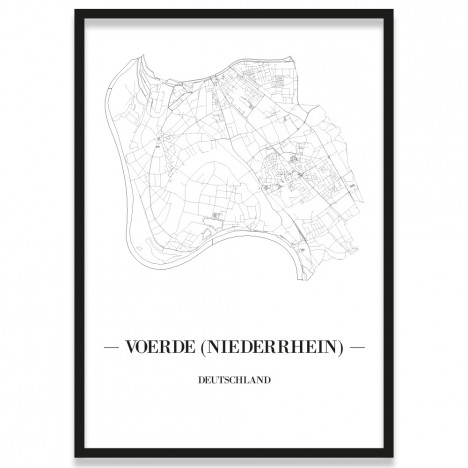 Stadtposter Voerde