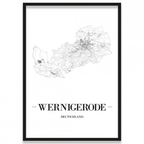 Stadtposter Wernigerode