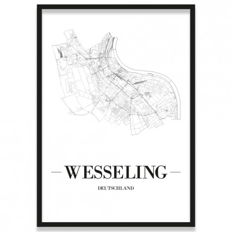 Stadtposter Wesseling