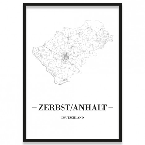 Stadtposter Zerbst/Anhalt