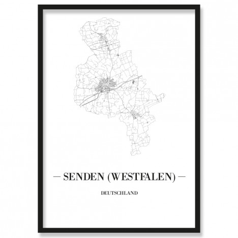 Stadtposter Senden (Westfalen)