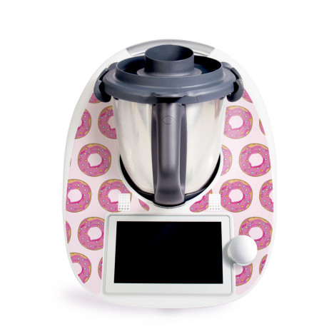 Aufkleber für Vorwerk Thermomix TM6 - Donuts Rosa