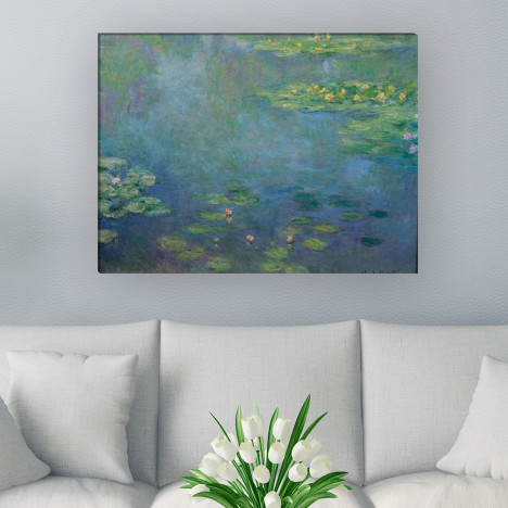 Seerosenteich von Claude Monet als Leinwandbild