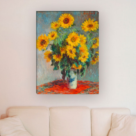 Claude Monet - Sonnenblumen 