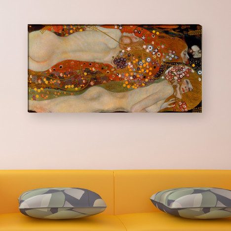Gustav Klimt - Wasserschlangen II