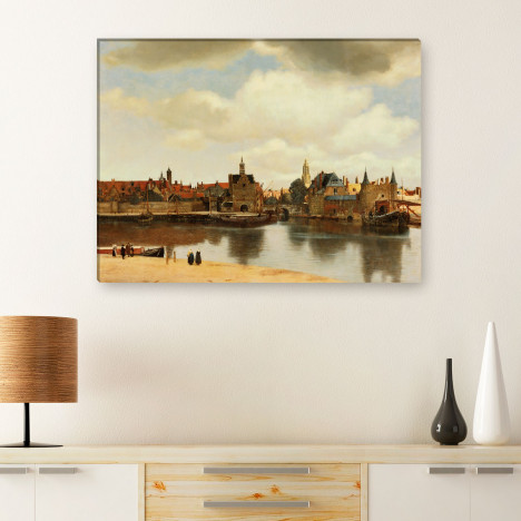 Ansicht der Stadt Delft Gemälde