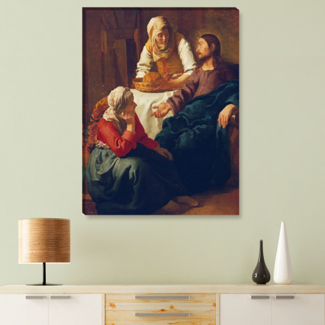 Christus im Hause von Martha und Maria Vermeer