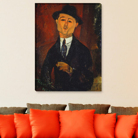 Amedeo Modigliani - Bildnis Paul Guillaume Leinwandbild