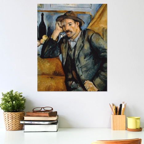 Poster Paul Cézanne - Pfeifenraucher