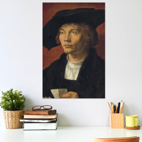 Poster Albrecht Dürer - Bildnis des Bernhard von Reesen