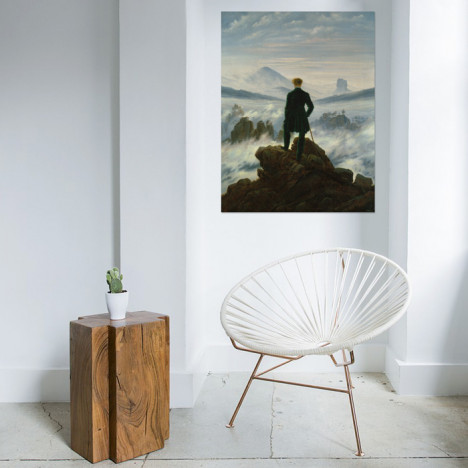Poster Caspar David Friedrich - Der Wanderer über dem Nebelmeer