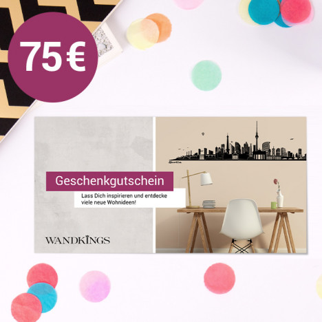 Geschenkgutschein Wandkings 75 €