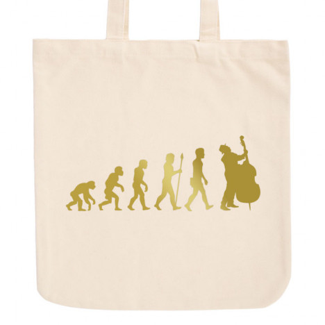 JUNIWORDS Pastell Jutebeutel Evolution Cello