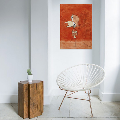 Poster Paul Klee - Bildnis Brigitte (Ganze Figur) 