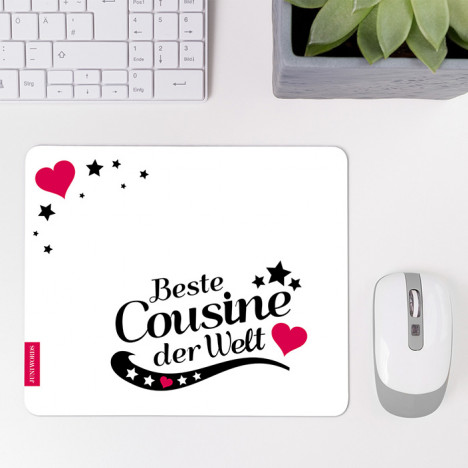 Mousepad Beste Cousine - Motiv 8