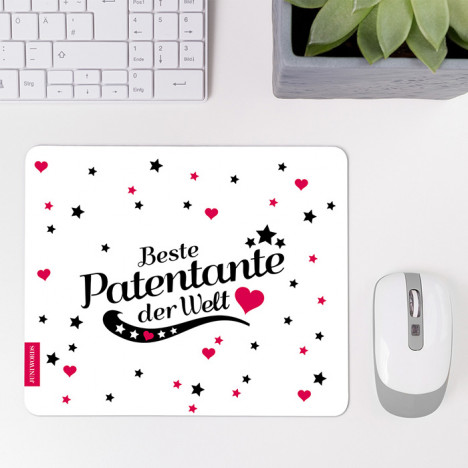 Mousepad Beste Patentante - Motiv 6