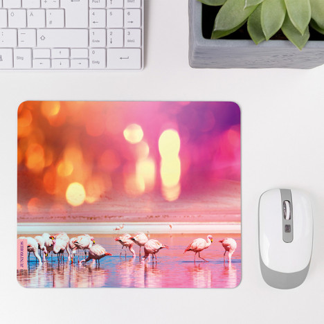 Mousepad Flamingos