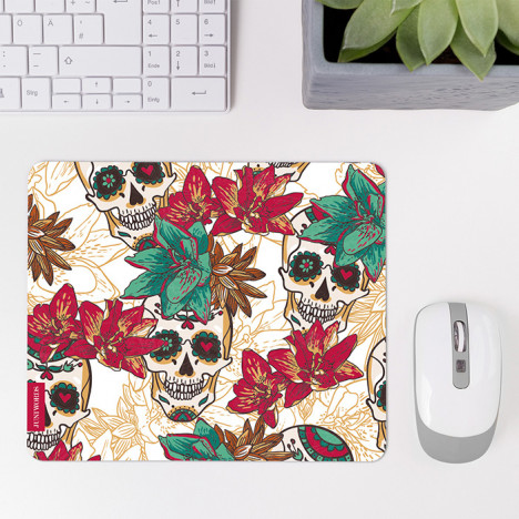 Mousepad Totenkopf Muster