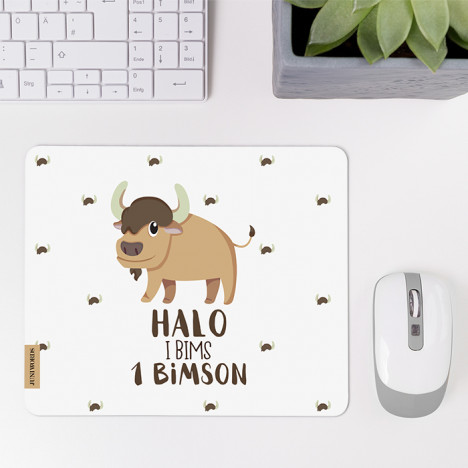 JUNIWORDS Mousepad Halo I Bims 1 Bimson