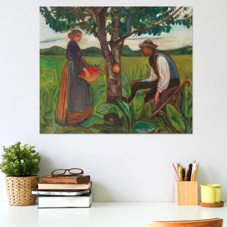 Poster Edvard Munch - Fruchtbarkeit