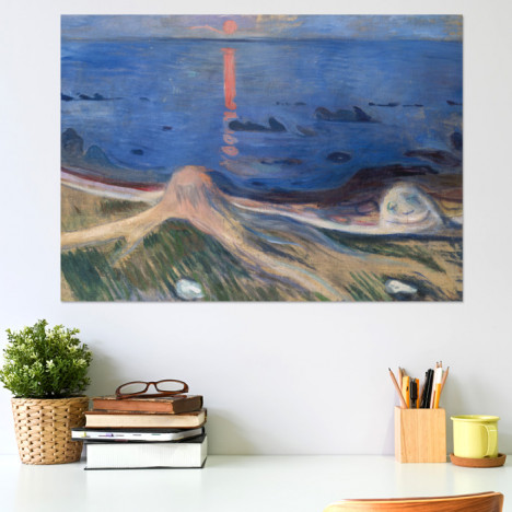 Poster Edvard Munch - Strandmystik