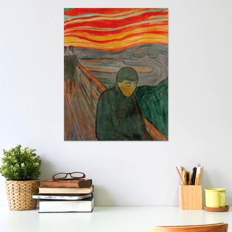 Poster Edvard Munch - Verzweiflung