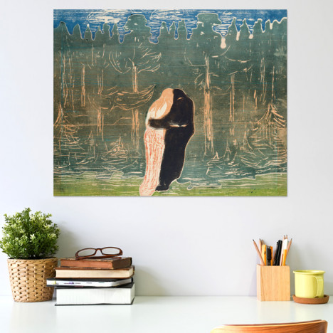 Poster Edvard Munch - Zum Walde II