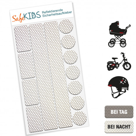 Reflektierende Sicherheitsaufkleber - SafeKIDS