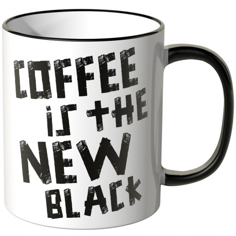 coffee is the new black tasse