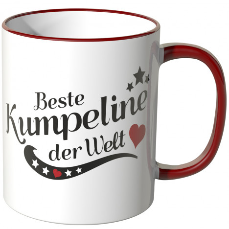 JUNIWORDS Tasse Beste Kumpeline der Welt