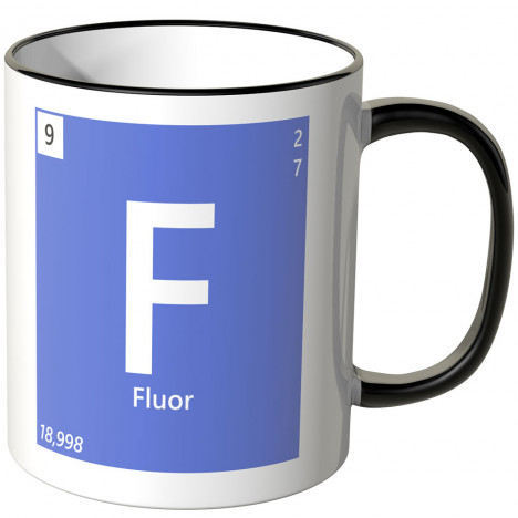 Fluor Element Tasse