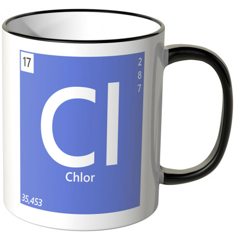 JUNIWORDS Tasse Element Chlor "CI"