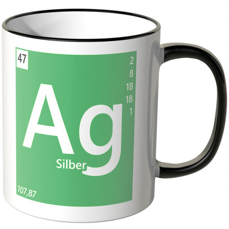 Tasse Element Silber