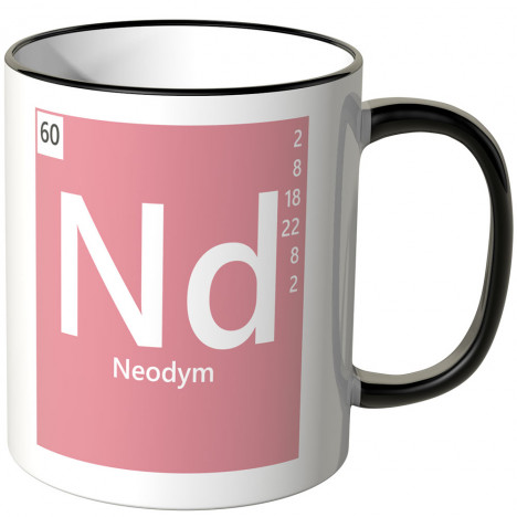 JUNIWORDS Tasse Element Neodym "Nd"