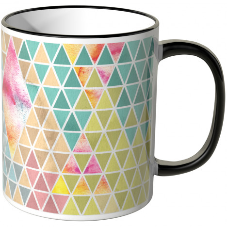 JUNIWORDS Tasse Triangle Muster 1